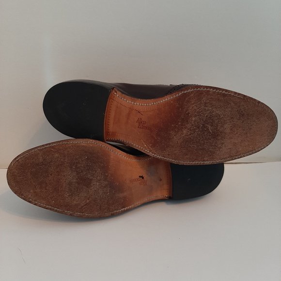 Allen Edmonds 11B Bridgeton Dark Chili Dress Shoes Loafers Slip Ons tassles main image 6
